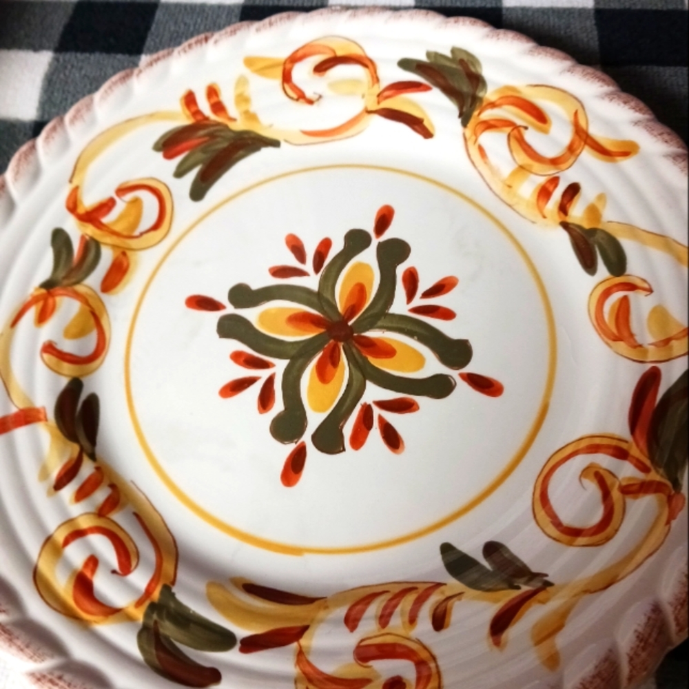 Sienna salad plate by Artimino 9"